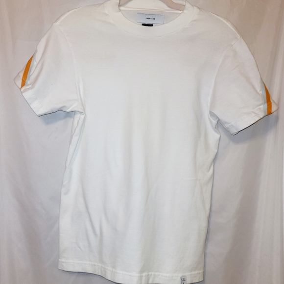 facetasm Other - Men's Facetasm Signature Knitted Rib T-shirt In White